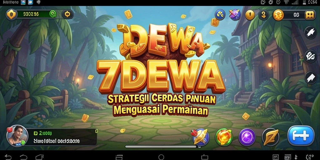 Tampilan gameplay 7DEWA menunjukkan aksi taktis yang seru.