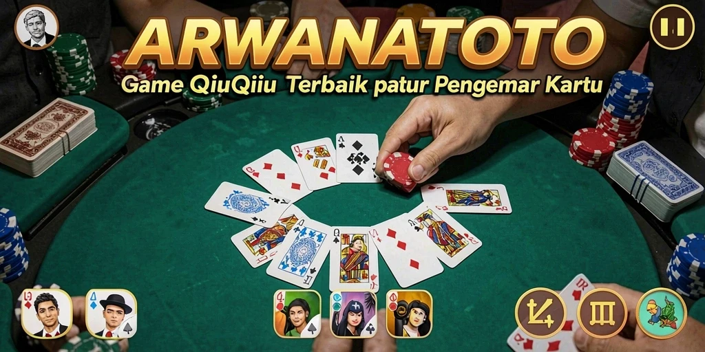 Tampilan gameplay QiuQiu yang seru dan menantang di ARWANATOTO.