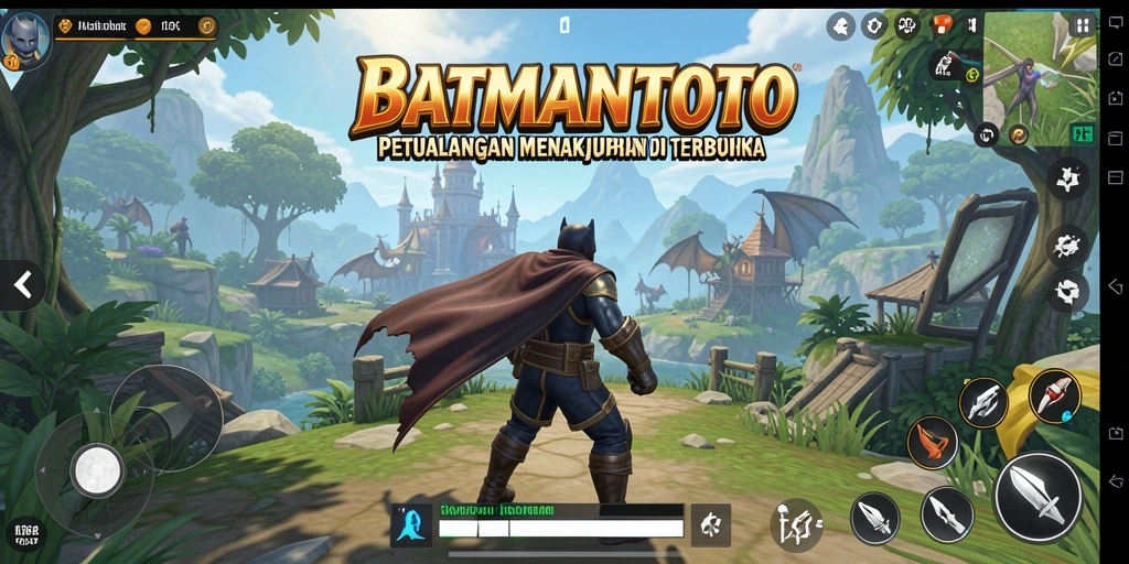 Gameplay menakjubkan dalam dunia terbuka BATMANTOTO