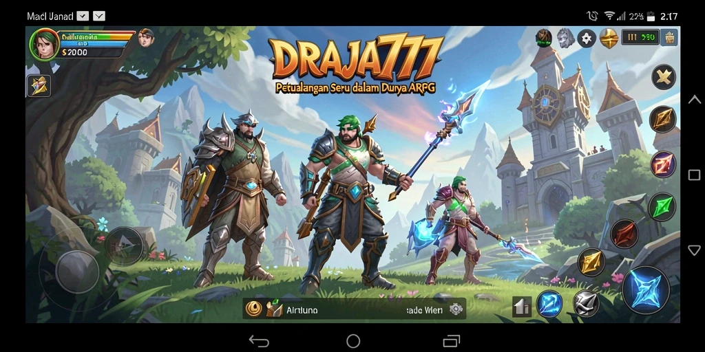 Gameplay seru dan menantang di DRAJA777.