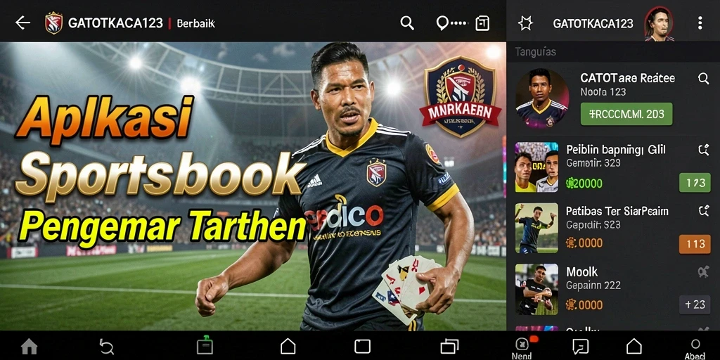 Tampilan menarik dari gameplay GATOTKACA123 dalam taruhan olahraga.