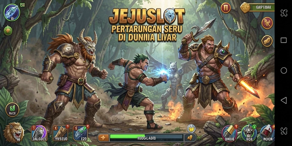 Tangkapan layar menarik dari gameplay seru JEJUSLOT.