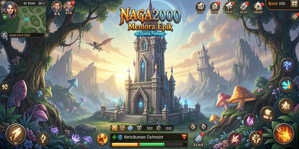 Gameplay Tower Defense yang menegangkan dan strategis.