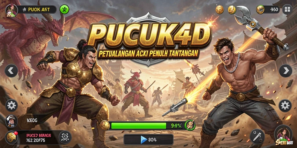 Tampilan permainan PUCUK4D dengan aksi yang mendebarkan.