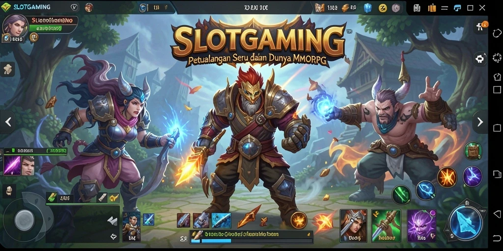 Gameplay SLOTGAMING yang menegangkan dan seru saat berpetualang.