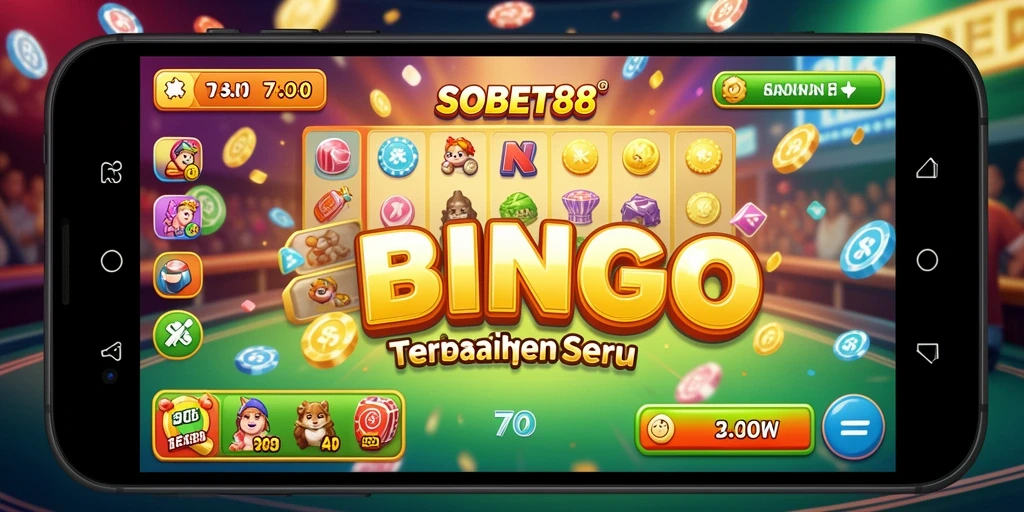 Screenshot menampilkan gameplay seru dari SOBET88 Bingo.