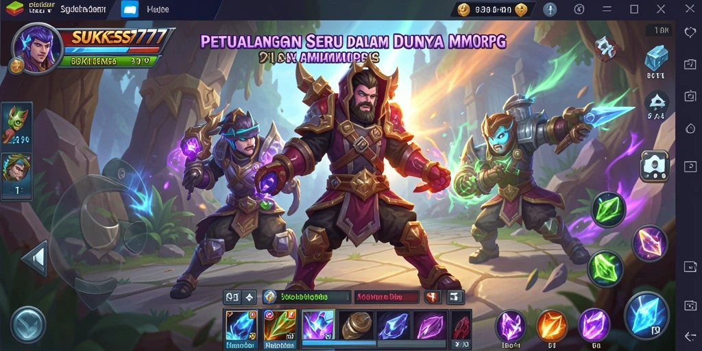 Tampilan gameplay seru dan mendalam dari SUKSES777.