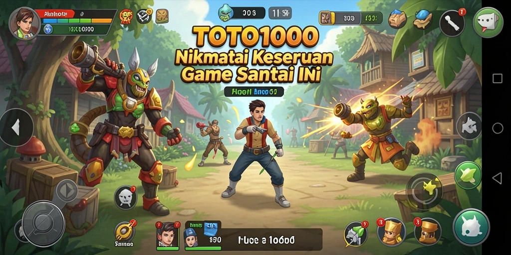 Gameplay menarik dengan warna cerah dan tantangan menyenangkan.