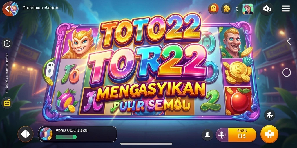 Screenshot gameplay TOTO22 menampilkan tampilan menarik dari permainan Slot.