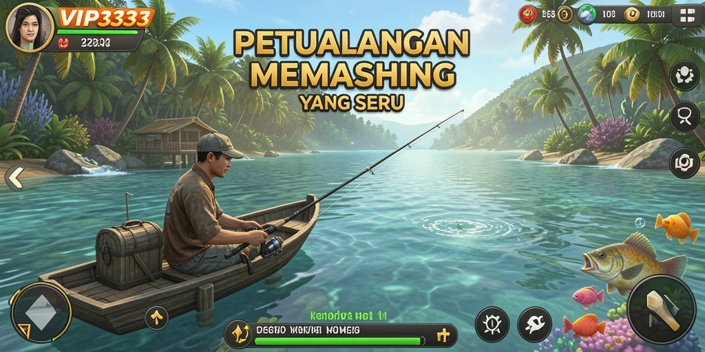 Tangkapan ikan besar di gameplay VIP333 yang mengasyikkan.